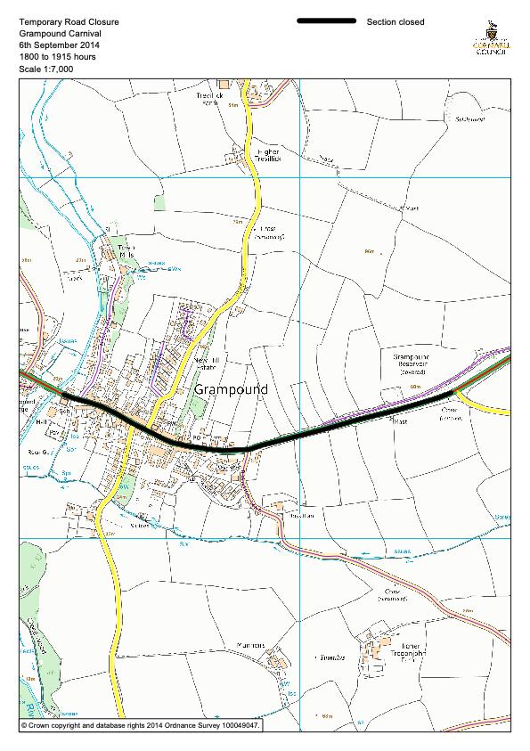 GrampoundCarnivalroadclosure